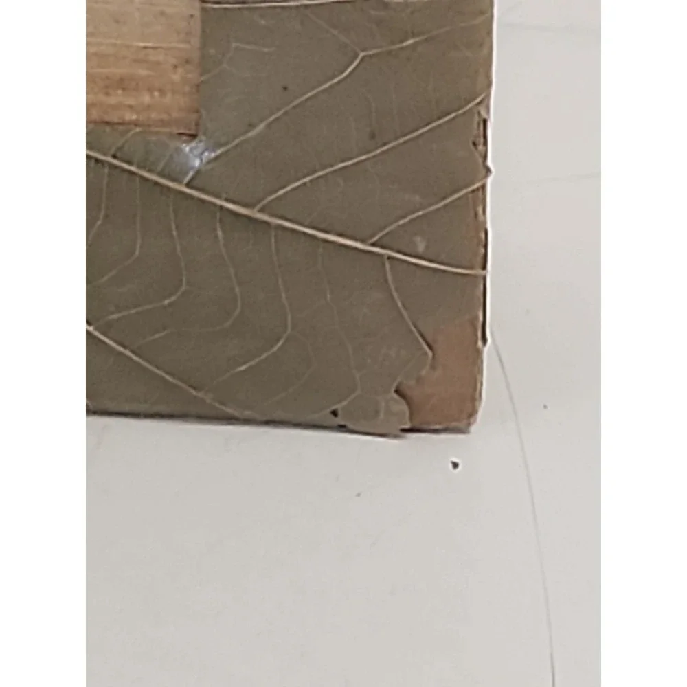 Boho Natural Leaf Photo Album Unused Thick Page Scrapbook Tribal Indigenous Art‎